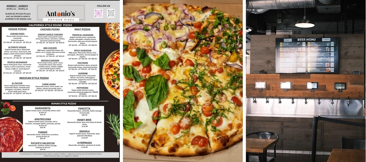 Antonio's Artisan Pizza